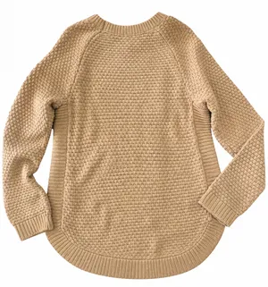 St. John’s Bay Women’s Textured Knit Sweater – Beige/Tan thumbnail 2