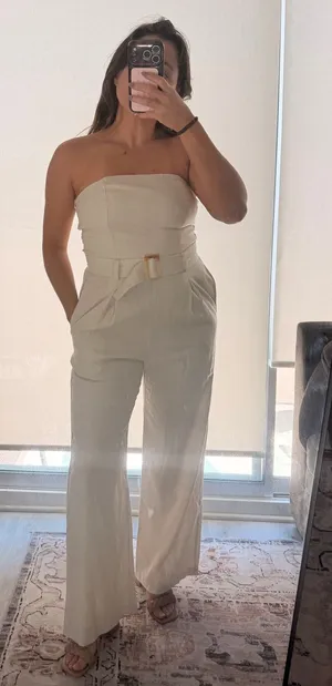 Boutique Linen Jumpsuit thumbnail 1