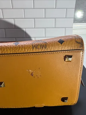 MCM Ella Boston Bag in Visetos - Pre-loved thumbnail 11