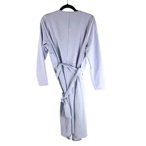 Alfani Womens Wrap Dress Long Sleeve V Neck Purple 1X thumbnail 3