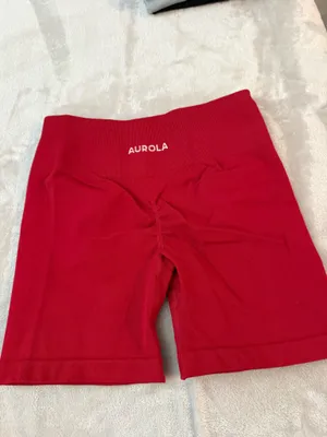 Aurola gym shorts Red thumbnail 2