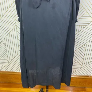 Equipment‎ Femme Francois Silk Shirt Button Down Dress in Black Size US Medium thumbnail 8