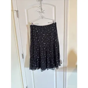 Boden Women's Frome Whimsical Celestial Midi Skirt US 12R Witchy Moon Stars thumbnail 2