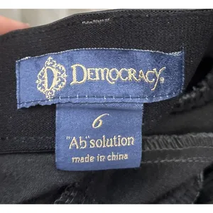 Democracy Jeans Size 6 Absolution Leopard Print Denim Skinny Indie Sleaze Emo thumbnail 6