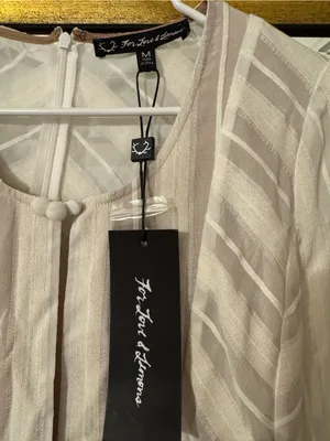 For Love & Lemons Allessandra Cream Mini Dress NWT! thumbnail 6