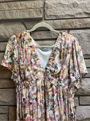 Baltic Born Cassie Short SleeveFloral Maxi Dress XL thumbnail 7
