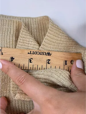 Free People FP Beach Malibu Knit Shorts Beige XS High Rise Coastal Boho thumbnail 6