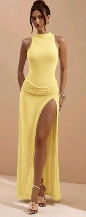 Women’s elegant bodycon maxi dress thumbnail 1