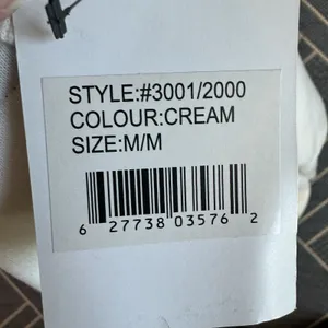 Canadian Vintage Clothing Co Quebec Est 1608 Cream Sweatshirt Medium NWT thumbnail 6