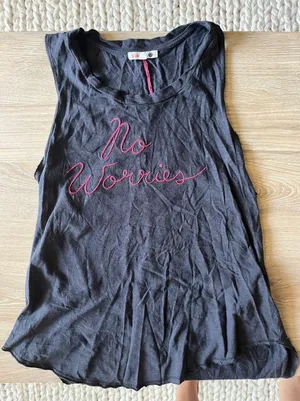 SUNDRY “No Worries” Tank thumbnail 1