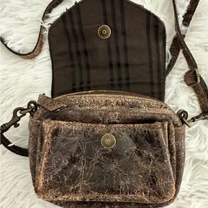 Frye Mini Brooklyn Leather Studded Crossbody Bag‎ Handbag thumbnail 7