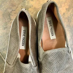 Steve Madden Women's Zarayy Skate Shoe Light Gray Size 8 thumbnail 7