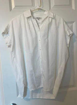 Oversized Short sleeve Button Down thumbnail 1