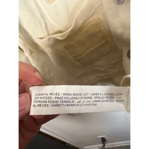 Zara Bloggers‎ Favorite Overshirt Jacket Embroidered Patches Womens Size Small thumbnail 12