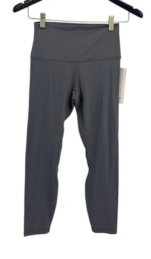 Lululemon Leggings Align HR Pant 25 ” Solar Grey NWT Size 6 Rare Sold Out New thumbnail 1