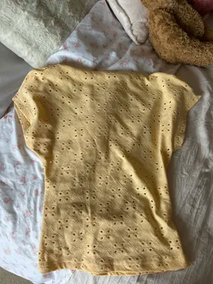 Yellow Open Back Top Size XS thumbnail 1