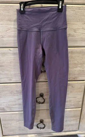 Lululemon Leggings Full Length Size 4 Lavender thumbnail 1