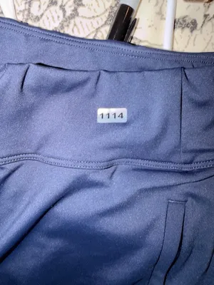 Halara Sz M Navy Blue Wide-Leg Pants With Pockets Size Medium Stretchy Polyeste thumbnail 7