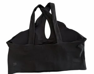 All in Motion Black Activewear Top Sports Bra NWT thumbnail 1