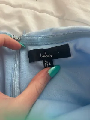 Lulus Blue Homecoming Dress thumbnail 3