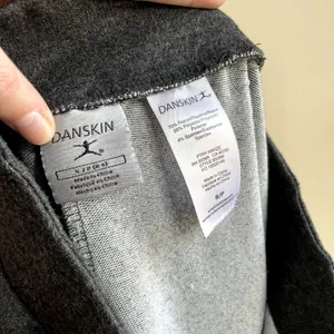 Danskin dark gray rayon jogger sweatpants‎ women's size S comfortable soft thumbnail 5