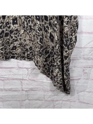Rachel Zoe Women's Size 10 Printed Asymmetrical Blouse thumbnail 4