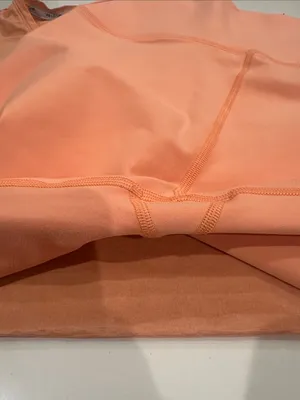 Peloton Orange matching set size large pants and‎ small tank top thumbnail 6