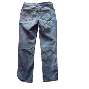 Old Navy Straight Droit Mid-Rise‎ Distressed Blue Jeans Womens Medium Wash thumbnail 2