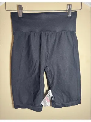 Gymshark Seamless Bike Shorts Size M Black thumbnail 5