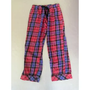 Victoria's Secret Pajama Set Plaid Sleepwear Lounge Medium M‎ thumbnail 5