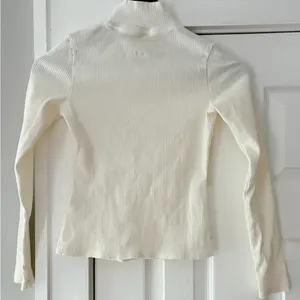 Anthropologie Maeve Cream Turtle Neck Ling‎ Sleeve Tee Size Extra Small NWOT thumbnail 4