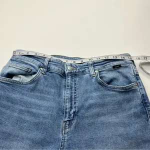 Mavi Barcelona High Rise Wide Leg Womens Size 31 Blue Denim Jean‎ *TINY FLAW thumbnail 7