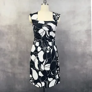Donna‎ Ricco Floral Sheath Dress Women 6 Stretch Mod Garden Party Preppy City thumbnail 14
