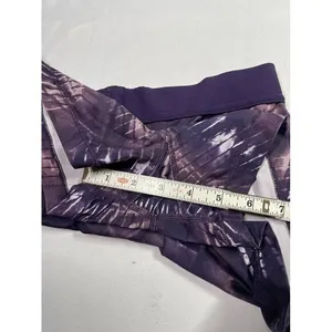 Nike Pro Dri-FIT Purple Tie-Dye Athletic Training‎ Shorts M thumbnail 6