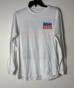Boise State University Long Sleeve Tee White Ci Sport M thumbnail 1