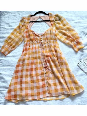 For Love & Lemons Mimosa Corset Dress thumbnail 5