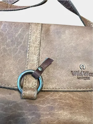Wild West brown leather western crossbody thumbnail 8
