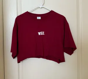 WSU Cropped Shirt Red Size undefined thumbnail 1