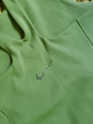 Nike Light Green Scoop Crop Tank Size Xs Super Soft thumbnail 3