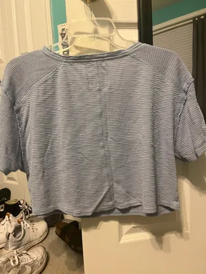 Aerie Waffle Crop Top thumbnail 2