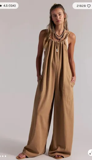 FREE PEOPLE NEW WITH TAGS We the free freebird jumpsuit thumbnail 1