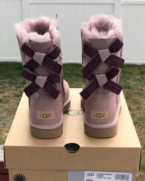 UGG Bailey Bow II Shimmer Boots thumbnail 6