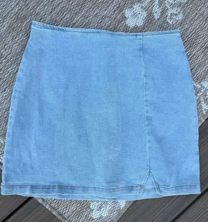 wild fable Light Blue Denim Mini Skirt thumbnail 1