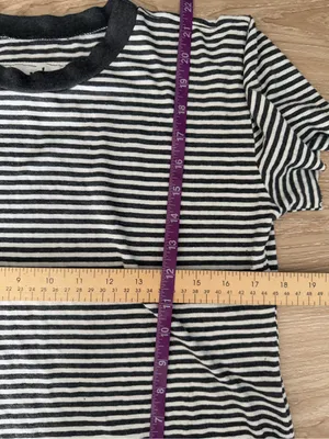 Frank & Eileen XS Theo Perfect Tee Grey White Tee Dolman Relaxed thumbnail 8