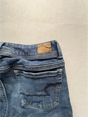 American Eagle Y2K Original Boot Jean Womens Low Rise Bootcut Distressed Stretch thumbnail 7