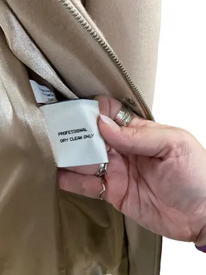 Kenneth Cole New York Peacoat Beige Size 6 Y2K Neutral Old Money Classic Preppy thumbnail 6