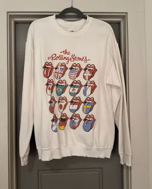 Urban Outfitters Rolling Stones Sweatshirt thumbnail 1