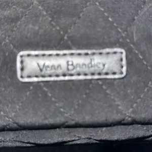 Vera Bradley small quilted black tote bag thumbnail 11