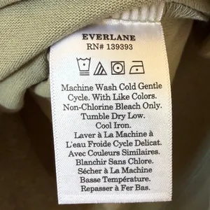 Everlane Organic Cotton Polo Dress Fog Green White Collar XS Short Sleeve Mini thumbnail 7