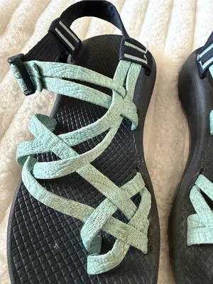 Chaco’s Women’s Blue Strappy Outdoor Sandals thumbnail 4